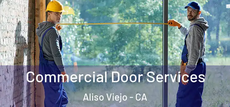 Commercial Door Services Aliso Viejo - CA