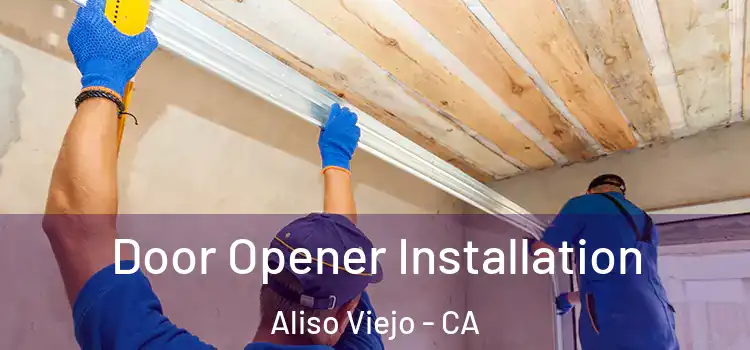 Door Opener Installation Aliso Viejo - CA